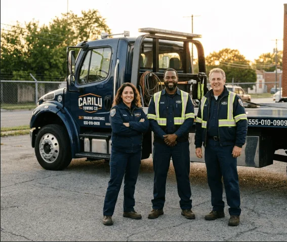 Heavy Duty Towing company in Claremont, IL